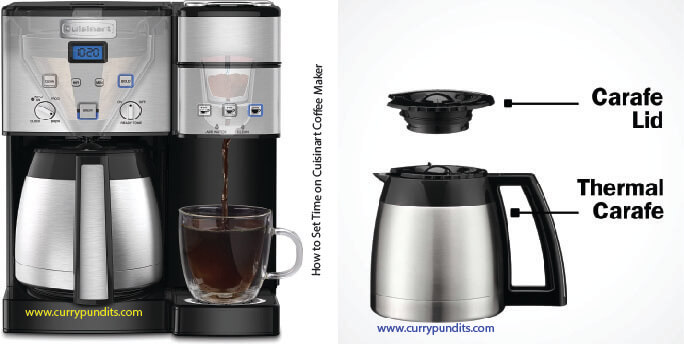 www.currypundits.comHow to Set Time on Cuisinart Coffee Maker